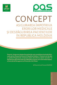 Concept - Asigurarea împotriva erorilor medicale și despăgubirea pacienților în Republica Moldova